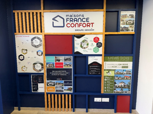 MAISONS FRANCE CONFORT, Agences du Groupe HEXAOM